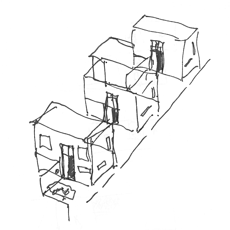 Thomas Deckker Architect: Project for Private Houses and a Tenement