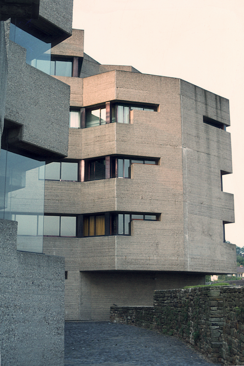Gottfried Böhm: Rathaus Bensberg (1963-69) &copy; Thomas Deckker 1979