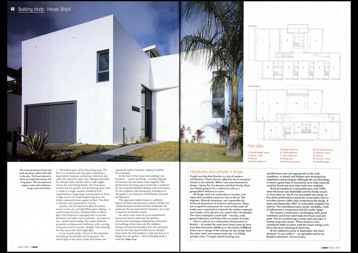 RIBA Journal: Foreign Legion